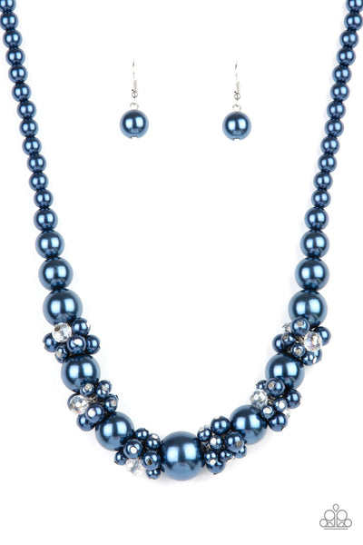 Paparazzi All Dolled UPSCALE - Blue Necklace