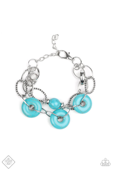 Paparazzi Absolutely Artisan Blue Bracelet