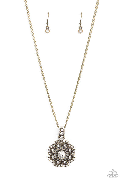 Paparazzi Bewitching Brilliance - Brass Necklace