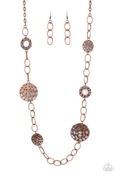 Paparazzi HOLEY Relic - Copper Necklace