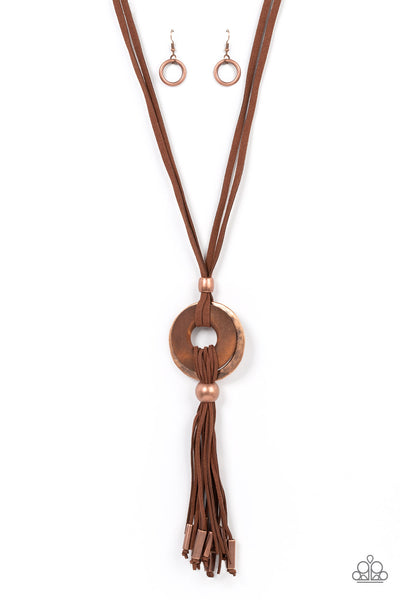 Paparazzi ARTISANS and Crafts - Copper Necklace