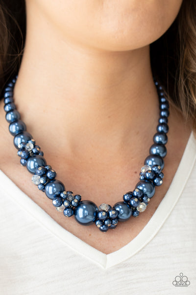 Paparazzi All Dolled UPSCALE - Blue Necklace