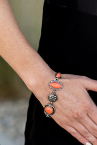 Paparazzi Gorgeously Groundskeeper - Orange Bracelet