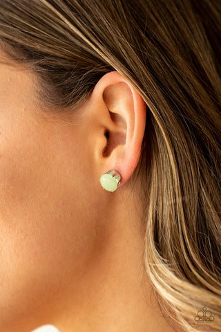 Paparazzi Simply Serendipity - Green Earrings