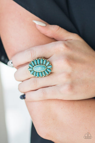 Paparazzi Cactus Cabana Brass Ring