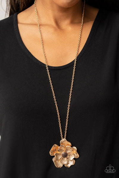 Paparazzi Homegrown Glamour - Gold Necklace