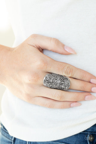 Paparazzi Paisley Paradise - Silver Ring