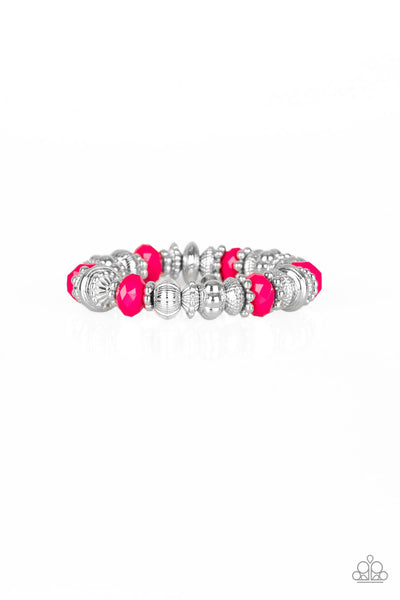 Paparazzi Live Life To The COLOR-fullest - Pink Bracelet