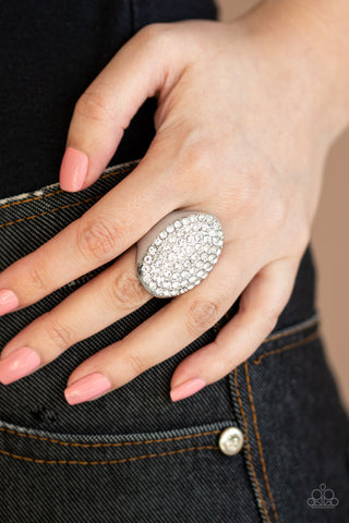 Paparazzi Bling Scene White Ring