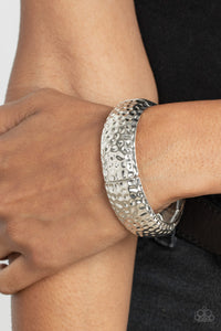 Paparazzi Come Under The Hammer - Silver Bracelet