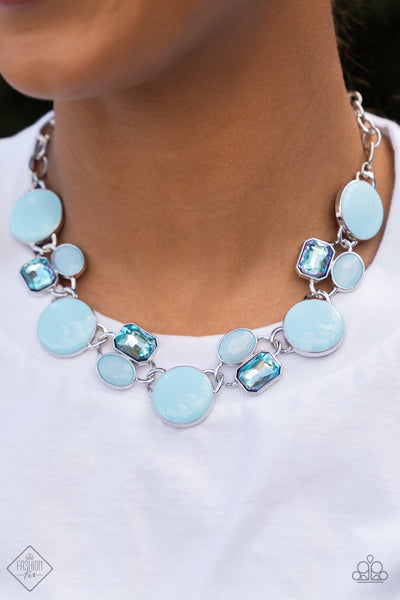 Paparazzi Dreaming in MULTICOLOR - Blue Necklace