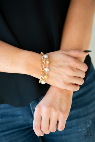 Vintage Variety - Gold bracelet