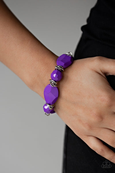 Paparazzi Savor The Flavor Purple Bracelet