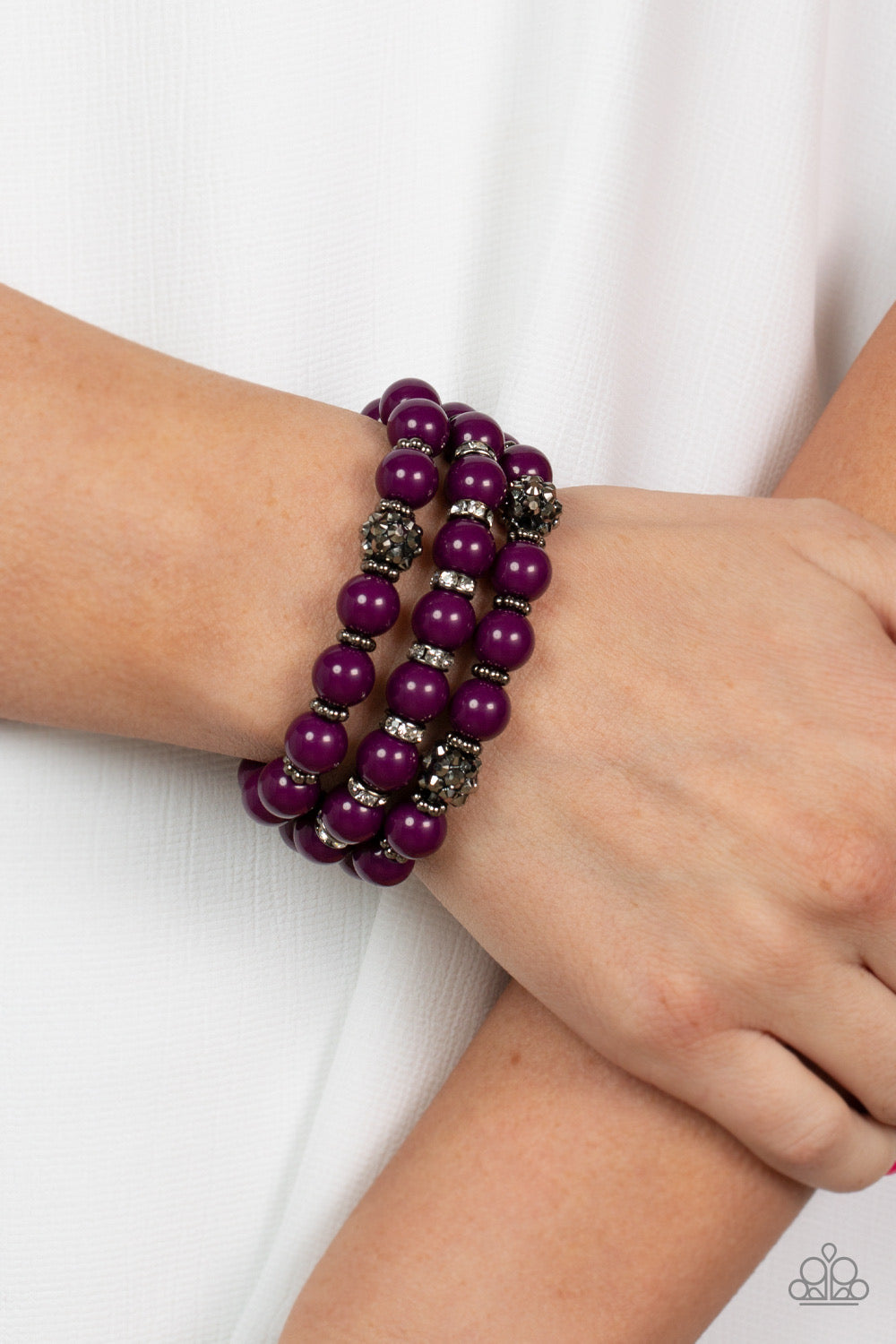 Poshly Packing - Purple Bracelets