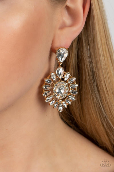 Paparazzi My Good LUXE Charm - Gold Earrings