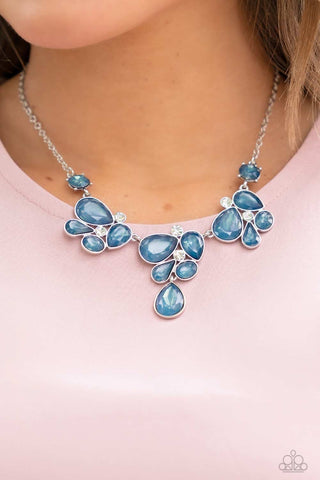 Paparazzi Everglade Escape - Blue Necklace