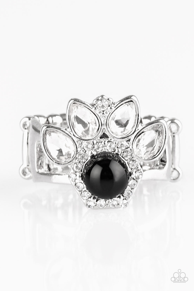 Paparazzi Crown Coronation - Black Ring