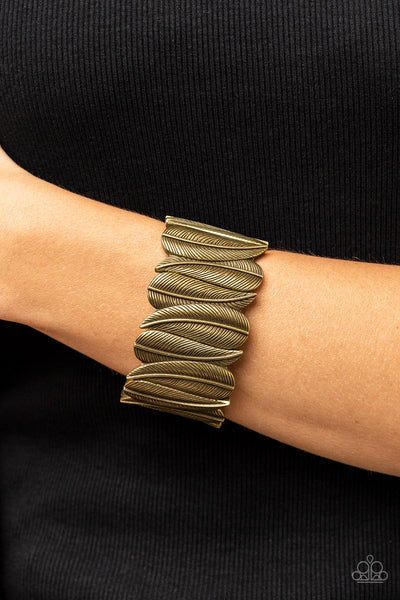 Paparazzi Cabo Canopy - Brass Bracelet