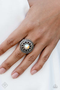 Botanical Backdrop - Multi Iridescent Ring