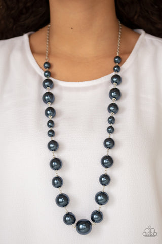 Paparazzi Pearl Prodigy - Blue Peal Necklace