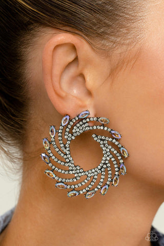 Paparazzi Firework Fanfare - Multi Earrings