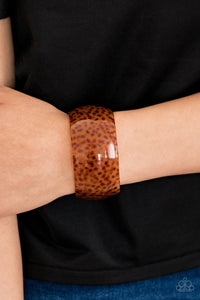 Paparazzi Jungle Cruise Brown Bracelet