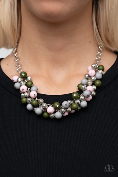 Paparazzi Party Procession - Multi Necklace