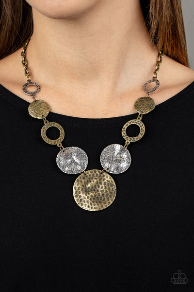 Paparazzi Terra Adventure - Brass Necklace