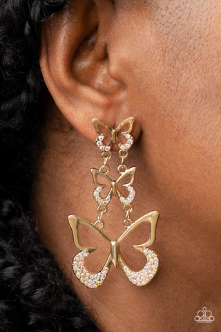 Flamboyant Flutter - Multi Earrings