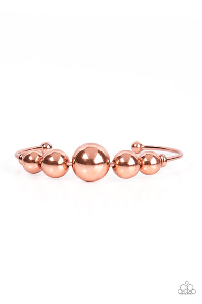 Paparazzi Bead Creed - Copper Cuff Bracelet