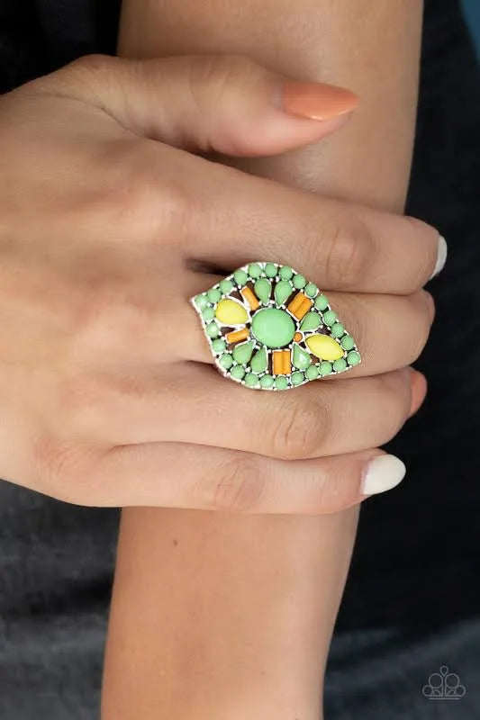 Paparazzi Jungle Jewelry Green Ring