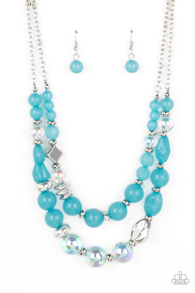 Paparazzi Mere Magic - Blue Necklace