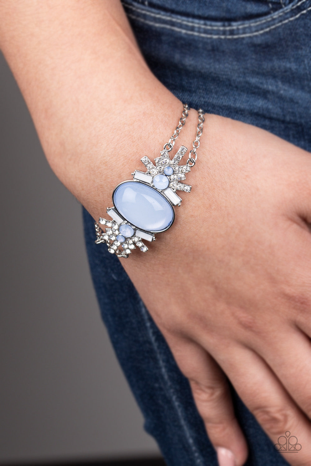 Paparazzi Brilliantly Boho - Blue Bracelet