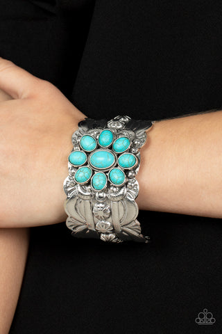 Paparazzi Southern Eden - Blue Cuff