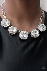 Exclusive Limelight Luxury - White Necklace