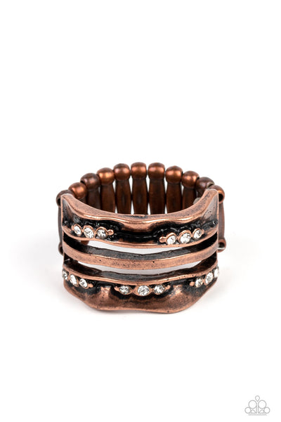 Paparazzi Unexpected Treasure - Copper Ring