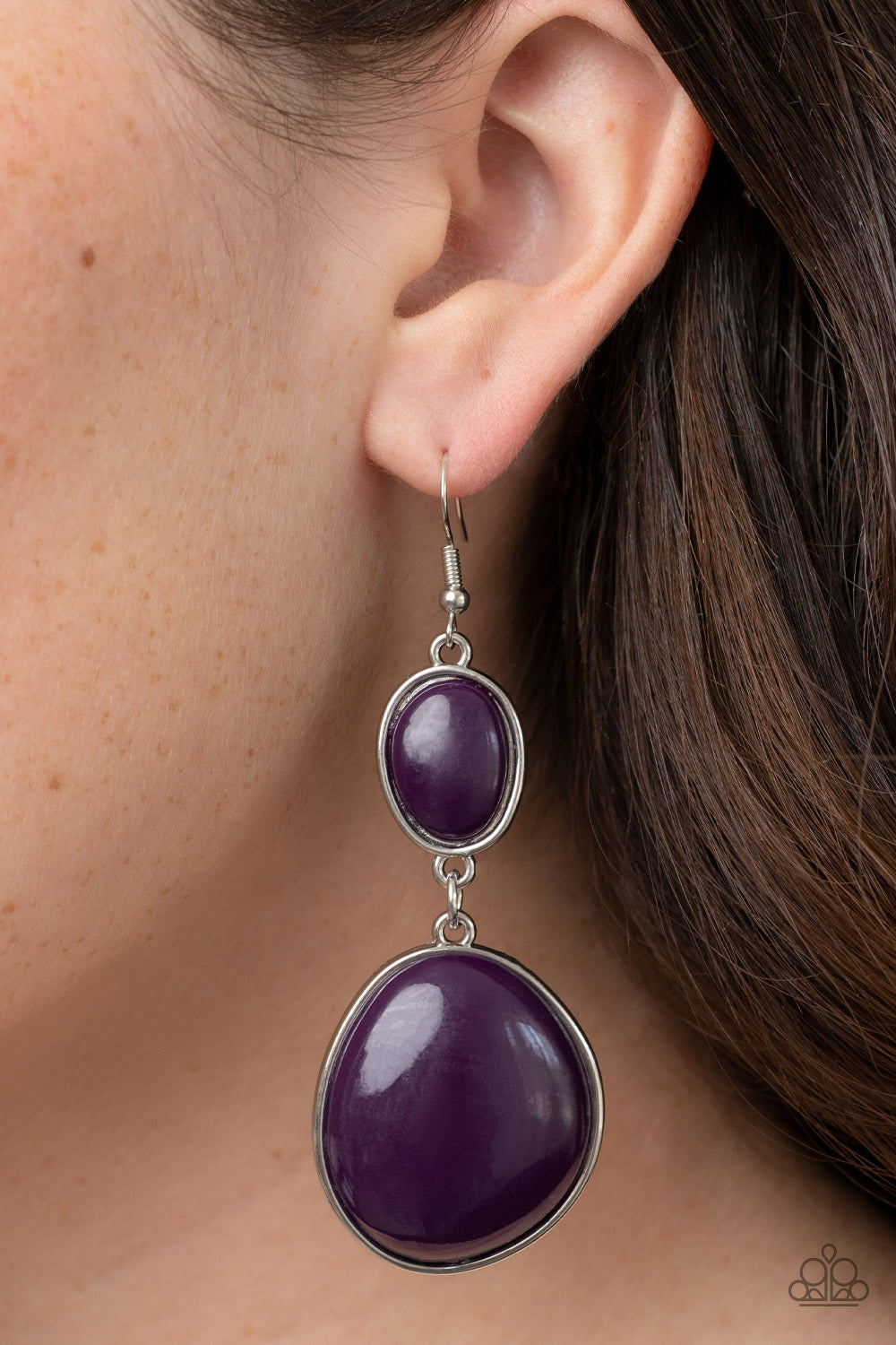 Paparazzi Soulful Samba - Purple Earrings