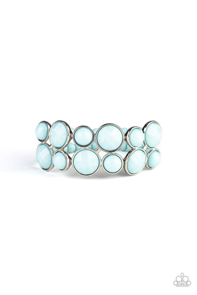 Paparazzi Confection Connection - Blue Bracelet