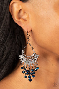 Paparazzi Chromatic Cascade - Blue Earrings