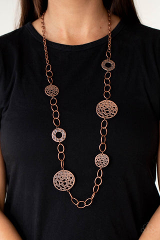 Paparazzi HOLEY Relic - Copper Necklace