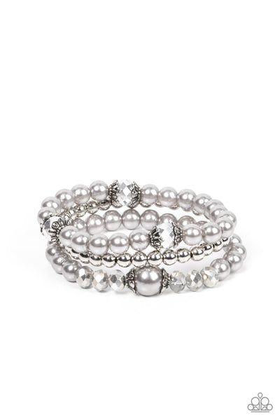 Paparazzi Positively Polished - Silver Bracelet