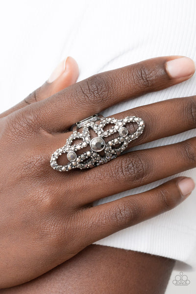 Paparazzi Futuristic Free Spirit - Silver Ring