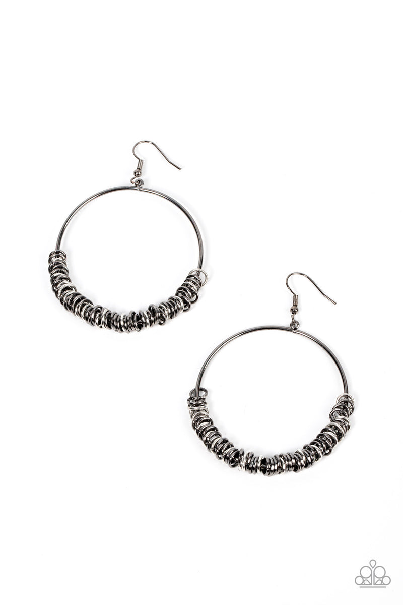 Paparazzi Retro Ringleader - Multi Earrings – Miranda’s Classy Gemz