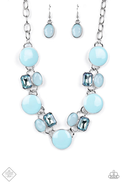 Paparazzi Dreaming in MULTICOLOR - Blue Necklace