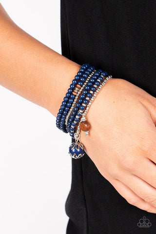 Paparazzi Epic Escapade - Blue Bracelet