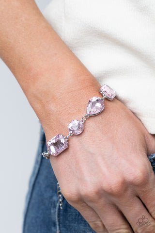 Paparazzi Cosmic Treasure Chest Pink Bracelet
