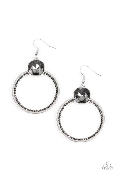 Paparazzi Cheers to Happily Ever After - Silver Earrings