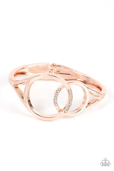 Paparazzi Scope of Expertise - Rose Gold Bracelet