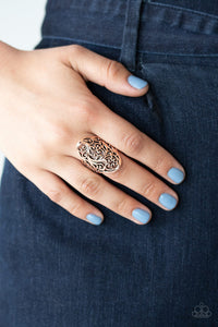 Paparazzi Vine Vibe - Copper Ring