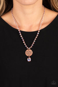 Paparazzi Priceless Plan - Copper Necklace